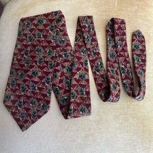 Retro Silk Tie With Awesome Colors and Design